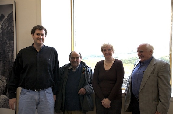 Hendersons Bruce Henderson, John Angus, Margaret Irvine and Remmy Henderson